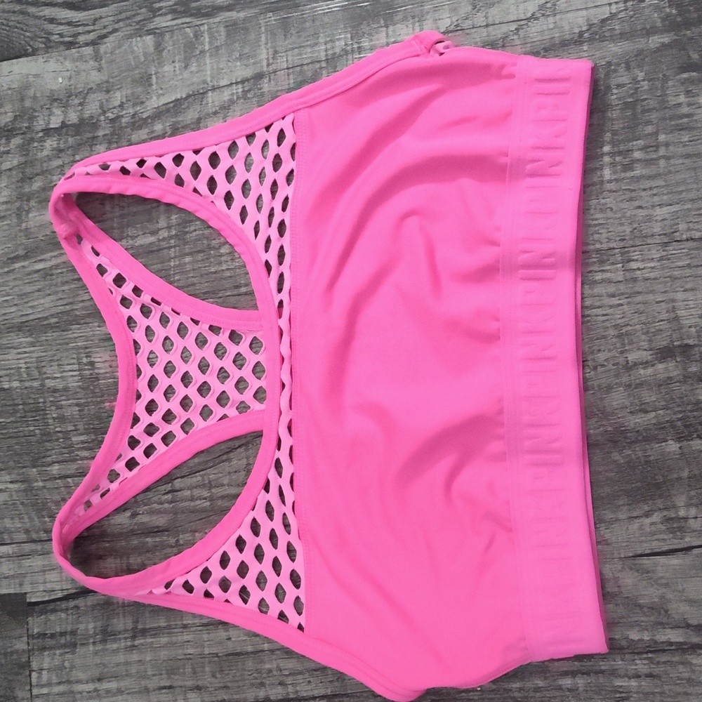 PINK VICTORIA'S SECRET SPORTS BRA